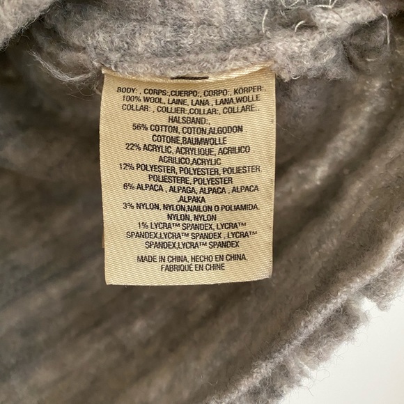 Anthropologie Sleeping on Snow Meribel Cowl Neck Sweater - Picture 8 of 8